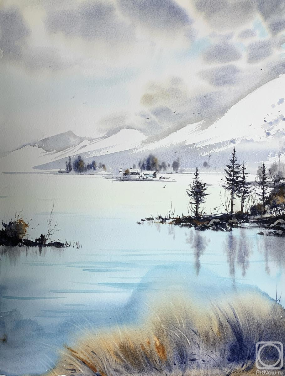 Gorbacheva Evgeniya. Blue lake in the mountains #2