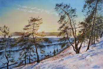 Winter on the Mastryukovsky Lakes. Sabaeva Tatyana