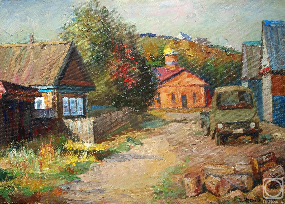 Chernyy Alexandr. A street in the Red Forest