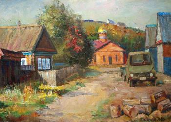 A street in the Red Forest (Bor Village). Chernyy Alexandr