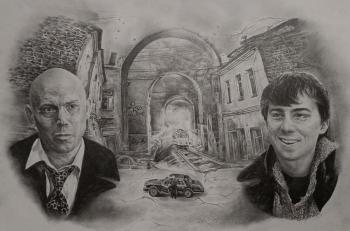 The Bagrov Brothers (Drawing For The Film Brother). Selivanov Dmitriy