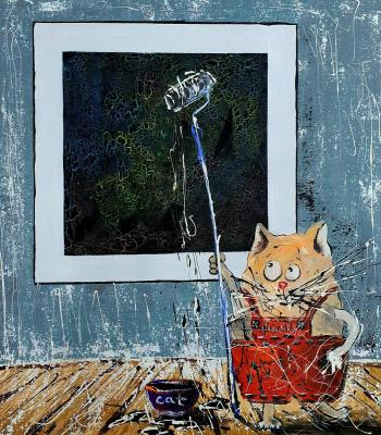 Cat Malevich. Nesterova Mariya