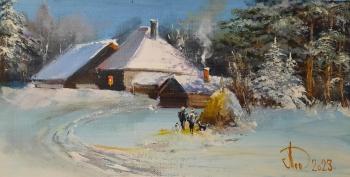 Winter chores. Lednev Alexsander