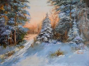 Winter forest. Lednev Alexsander