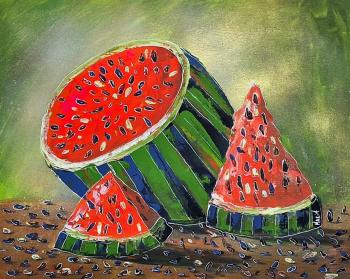 A million and one watermelon seeds. Nesterova Mariya