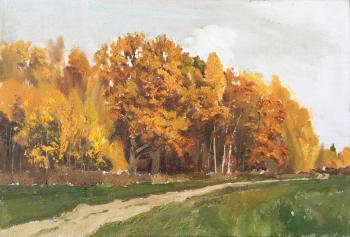 Autumn sketch. Mashin Igor