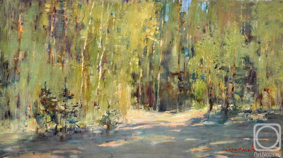 Korotkov Valentin. Forest shadows