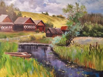 Rural idyll (A Painting On The Wall). Lednev Alexsander