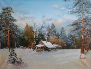 January at the camp site (A Picture To The House). Lednev Alexsander