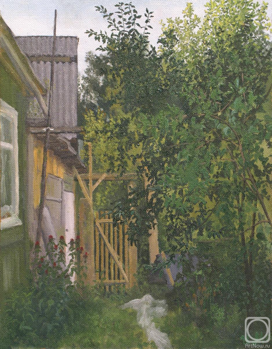 Mashin Igor. In the summer garden