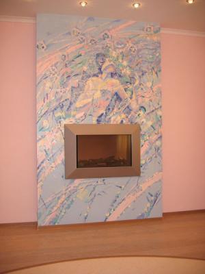 Painting in the bedroom (without lighting)