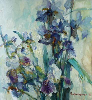   (Purple Irises).  