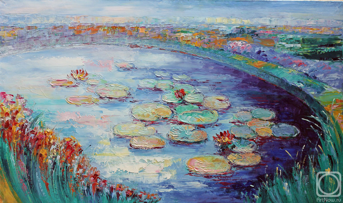 Podgaevskaya Marina. Lily pond  2