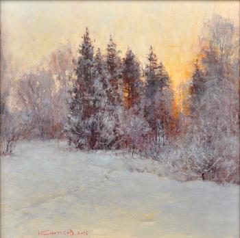 Winter evening. Korotkov Valentin