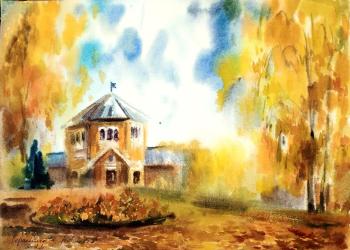 Autumn on Akademichka (Artists Dacha). Gerasimova Natalia