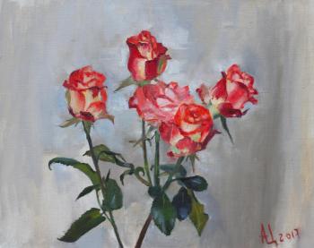Garden roses. Tsepalkina Aleksandra