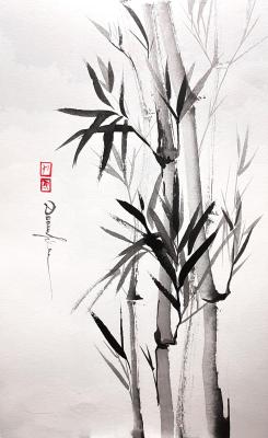 Rustling in the bamboo grove. Danielyan Armina