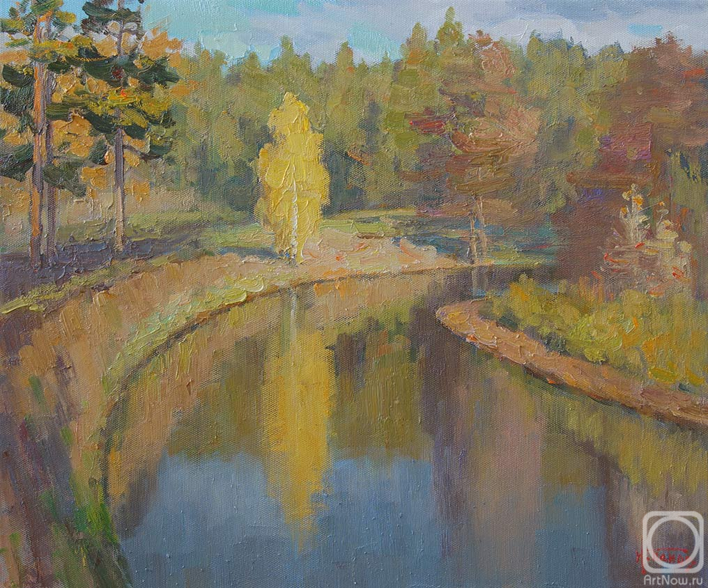Panov Igor. The silence of the autumn river