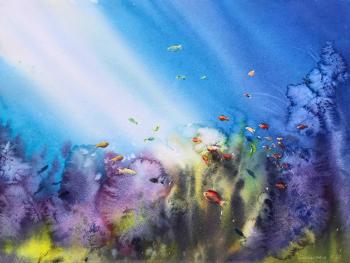 Undersea world #3 (). Gorbacheva Evgeniya