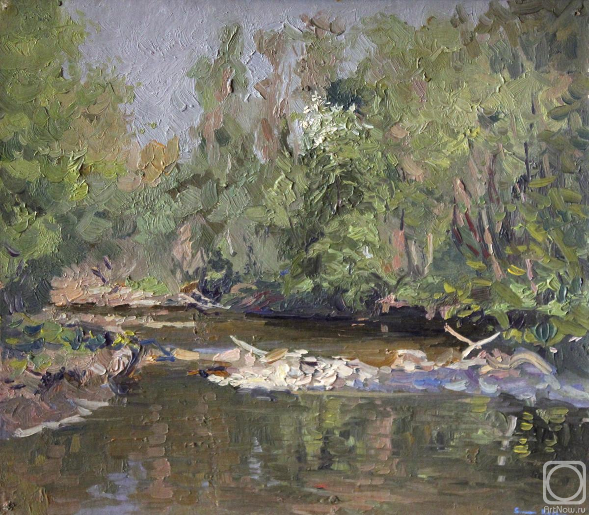 Kozhin Simon. Spring. Kamenka River