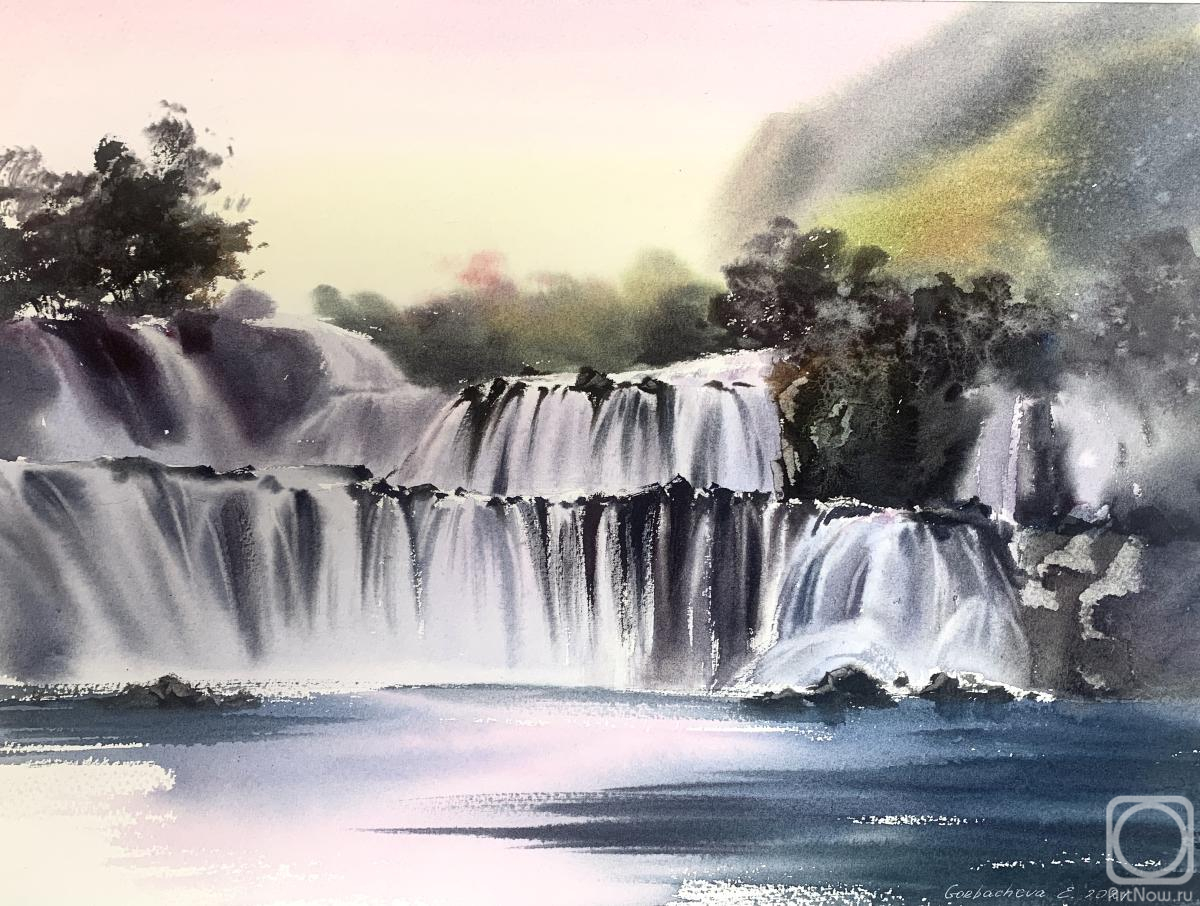 Gorbacheva Evgeniya. Waterfall #8