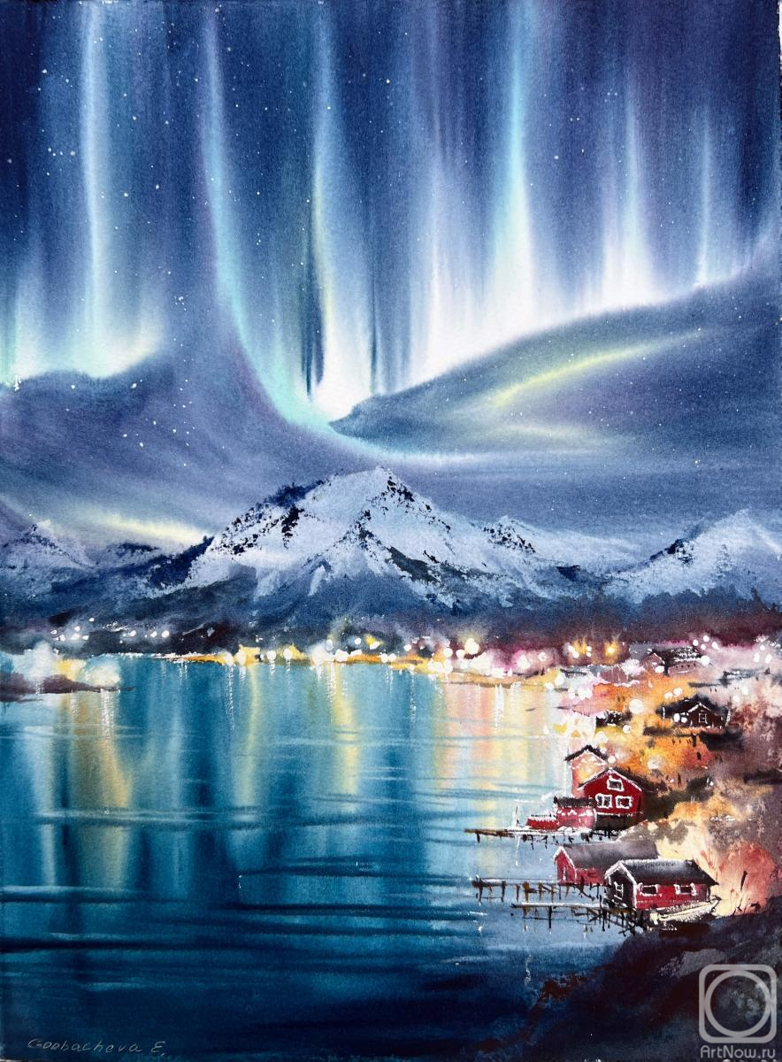 Gorbacheva Evgeniya. Northern lights. Norway #2