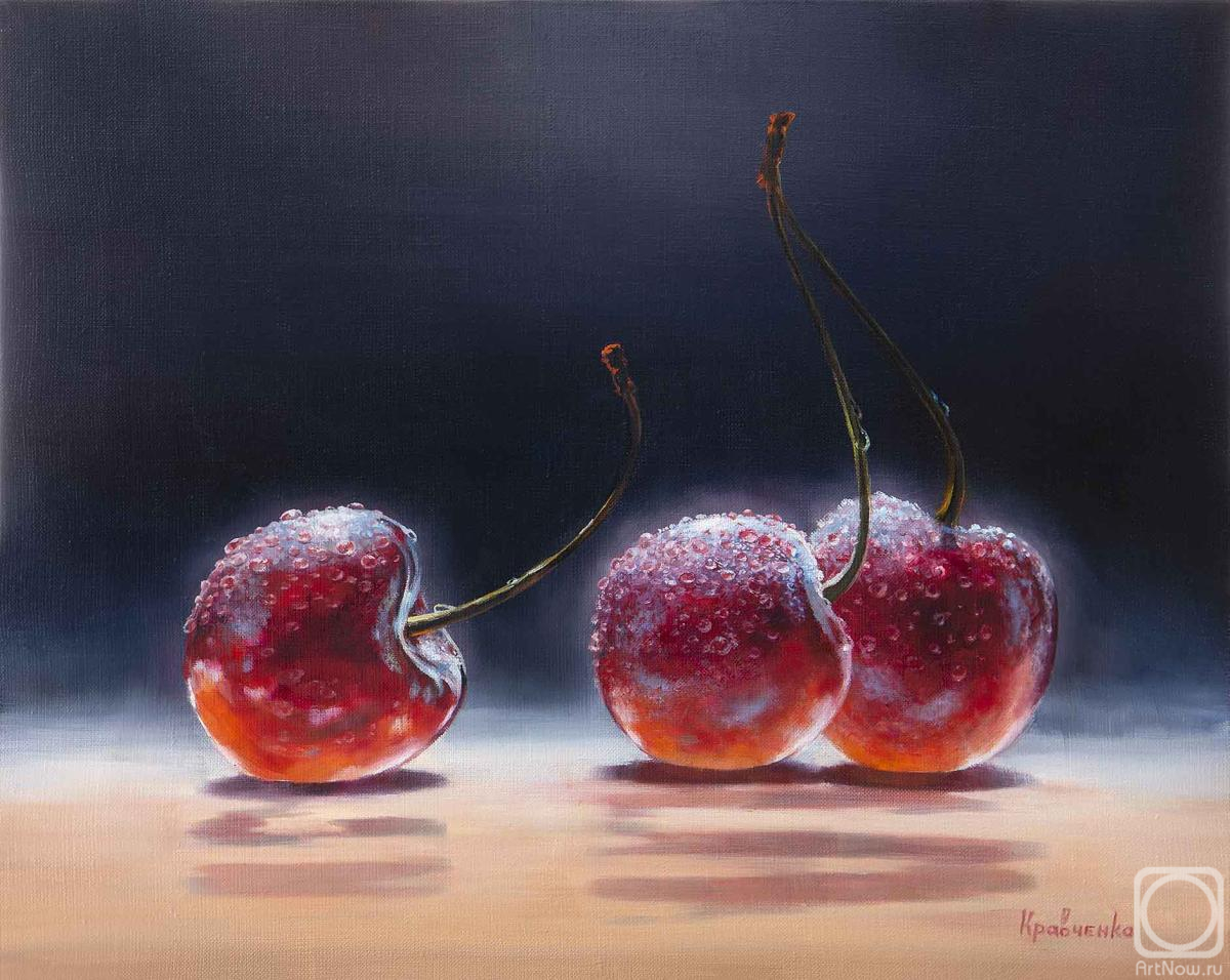 Kravchenko Yuliya. Red Cherry in Drops