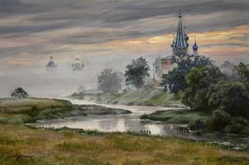 Fog on the River Teza. Akimova Margarita