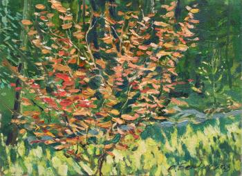 Red Bush (Red Trees). Belevich Andrei