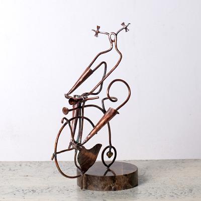 Bicycling (Sculpture). Maksimov Sergey