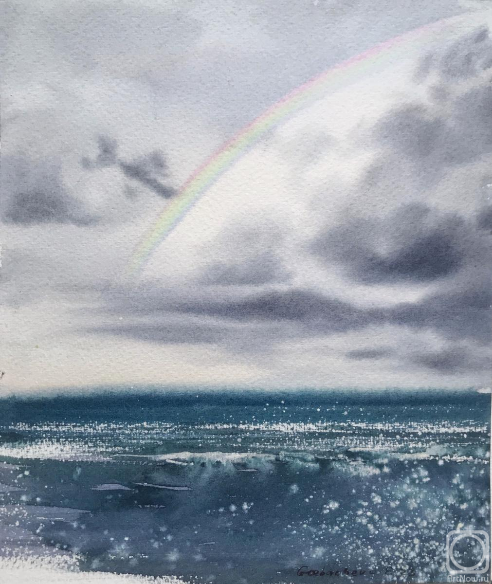 Gorbacheva Evgeniya. Rainbow over the sea