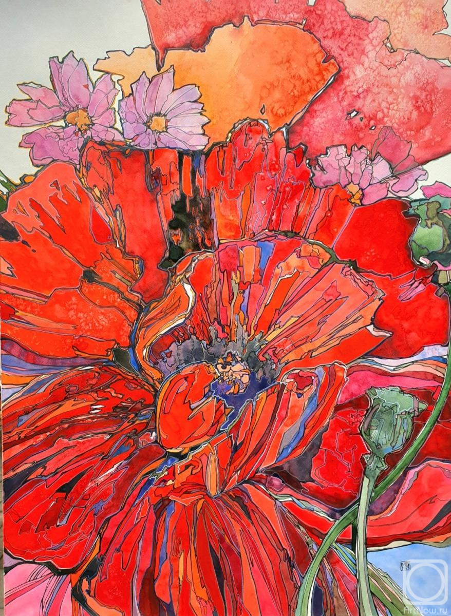 Volzhina Mariya. Poppies