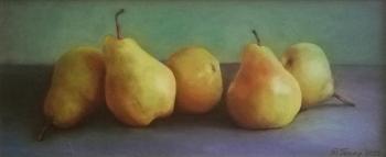 Still life with pears. Gesler Tatyana