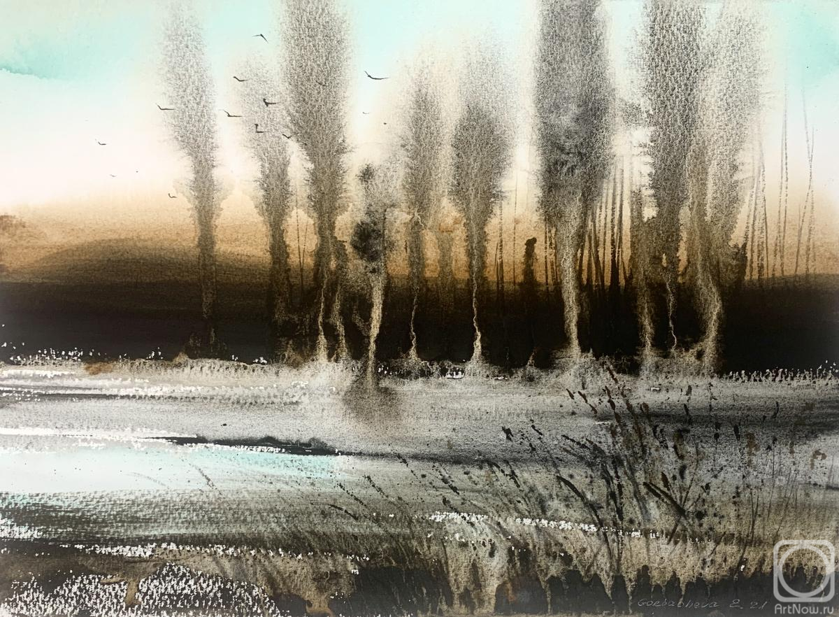 Gorbacheva Evgeniya. Abstraction. Trees