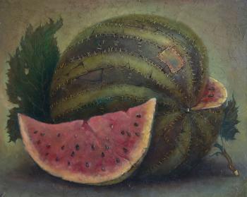 Still life with watermelon. Rusakov Aleksey