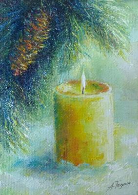 Candle (Christmas Tree Decoration). Tezina Anna