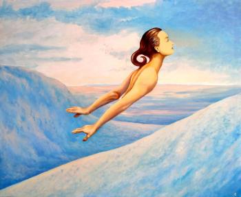 Free Flight (Snow Woman). Abaimov Vladimir