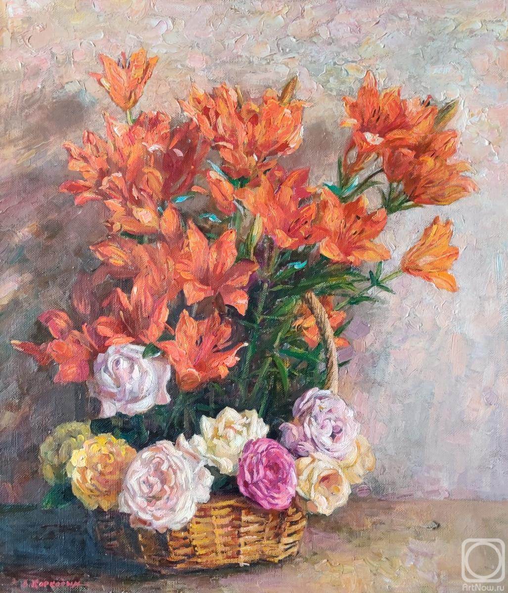 Korkodym Vladimir. Roses and lilies
