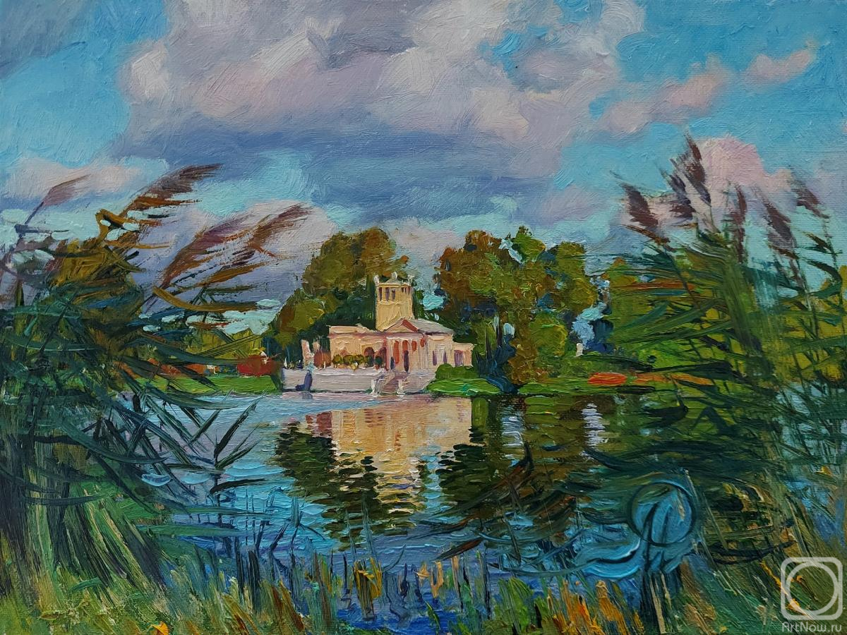Melnikov Aleksandr. At the very end of summer. On the Olga Pond of Peterhof