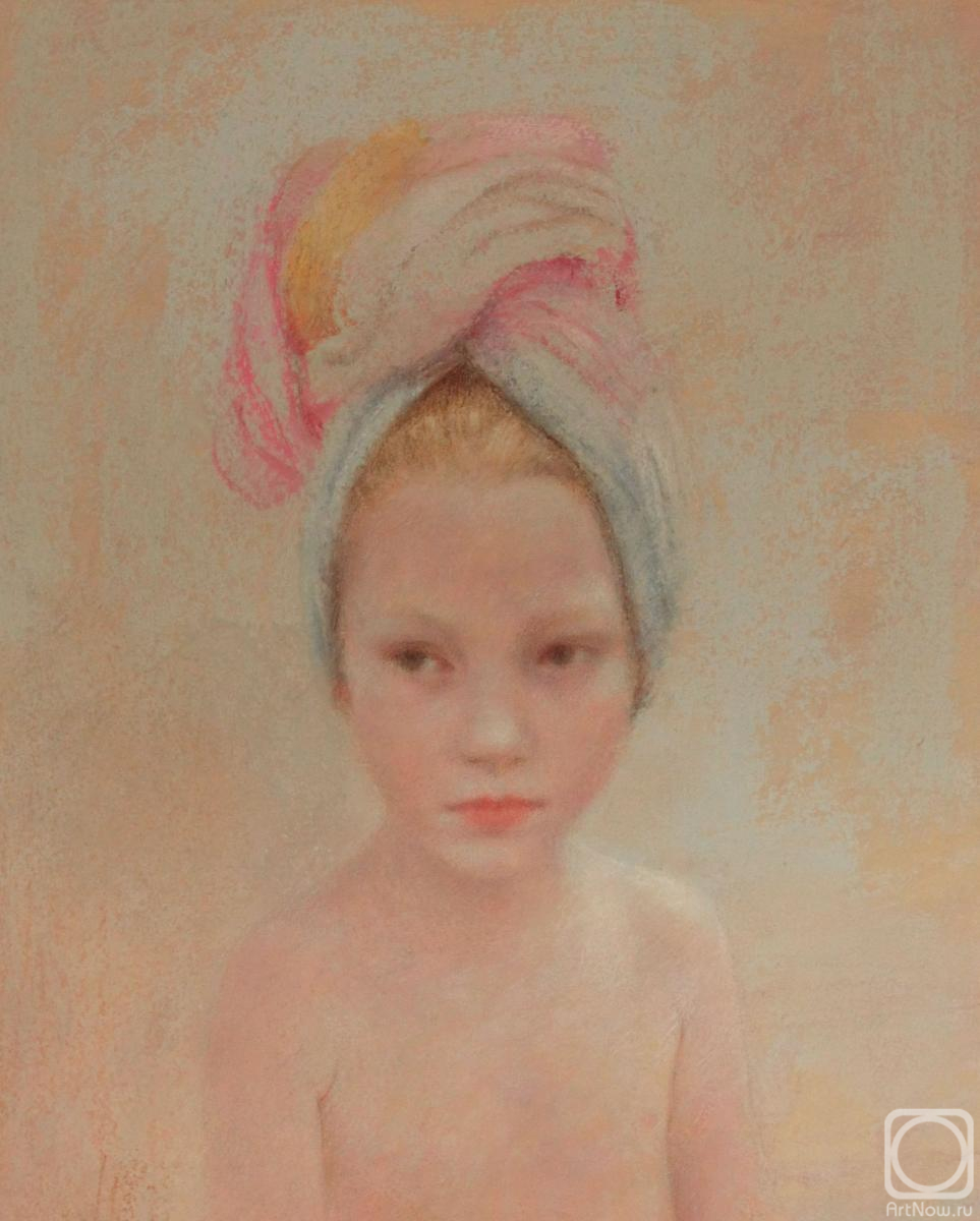 Shirokova Svetlana. From the series "Little bathers"