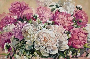 Peonies (A Picture For The Living Room). Yampolskaya Natalya