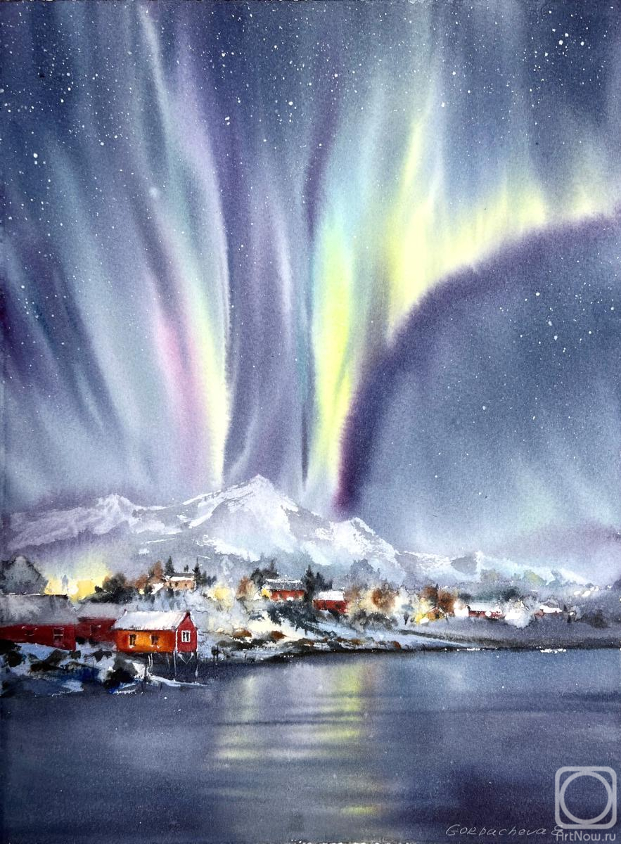 Gorbacheva Evgeniya. Northern lights. Norway #3