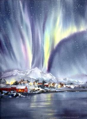 Northern lights. Norway #3. Gorbacheva Evgeniya