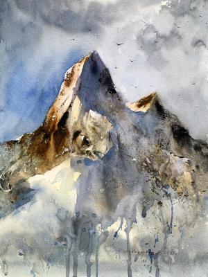 Mountainscape #16 (Snowscape). Gorbacheva Evgeniya