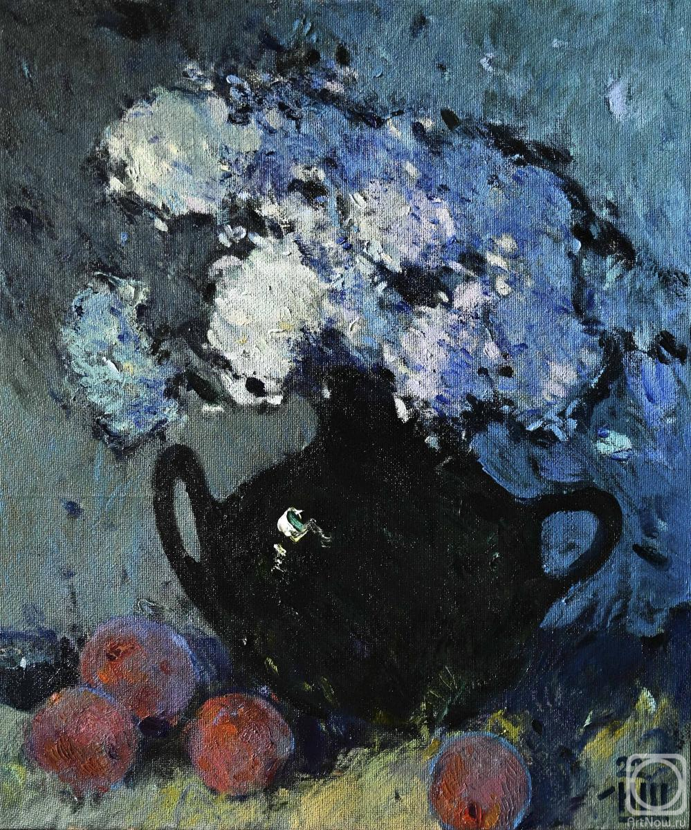 Shcherbakov Igor. Flowers and peaches