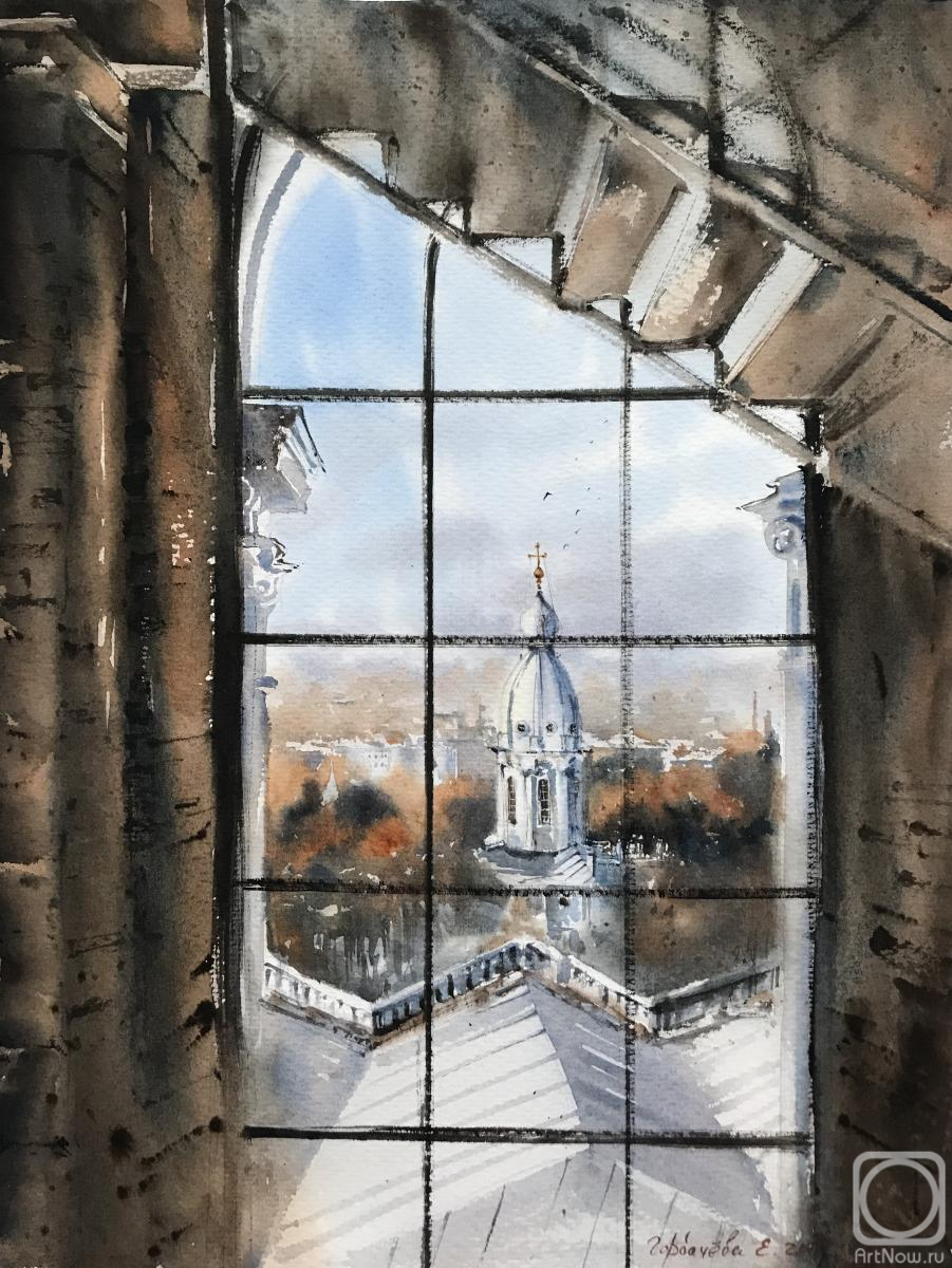Gorbacheva Evgeniya. Window, The Smolny Cathedral, St. Petersburg