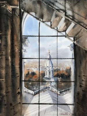 Window, The Smolny Cathedral, St. Petersburg ( ). Gorbacheva Evgeniya