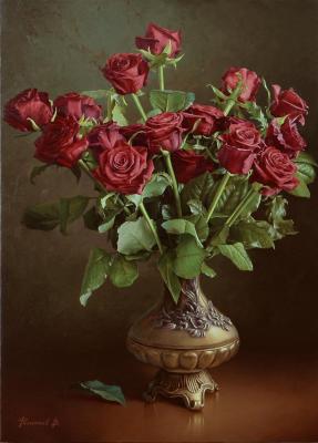Bouquet of red roses. Filippov Viktor
