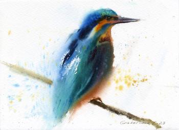 Kingfisher (Blue Bird). Gorbacheva Evgeniya