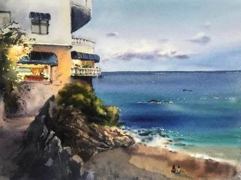 Hotel on the beach, Spain (). Gorbacheva Evgeniya